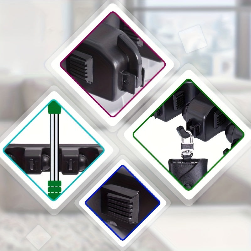 5 Slot Wall Mounted Broom/Utility Holder