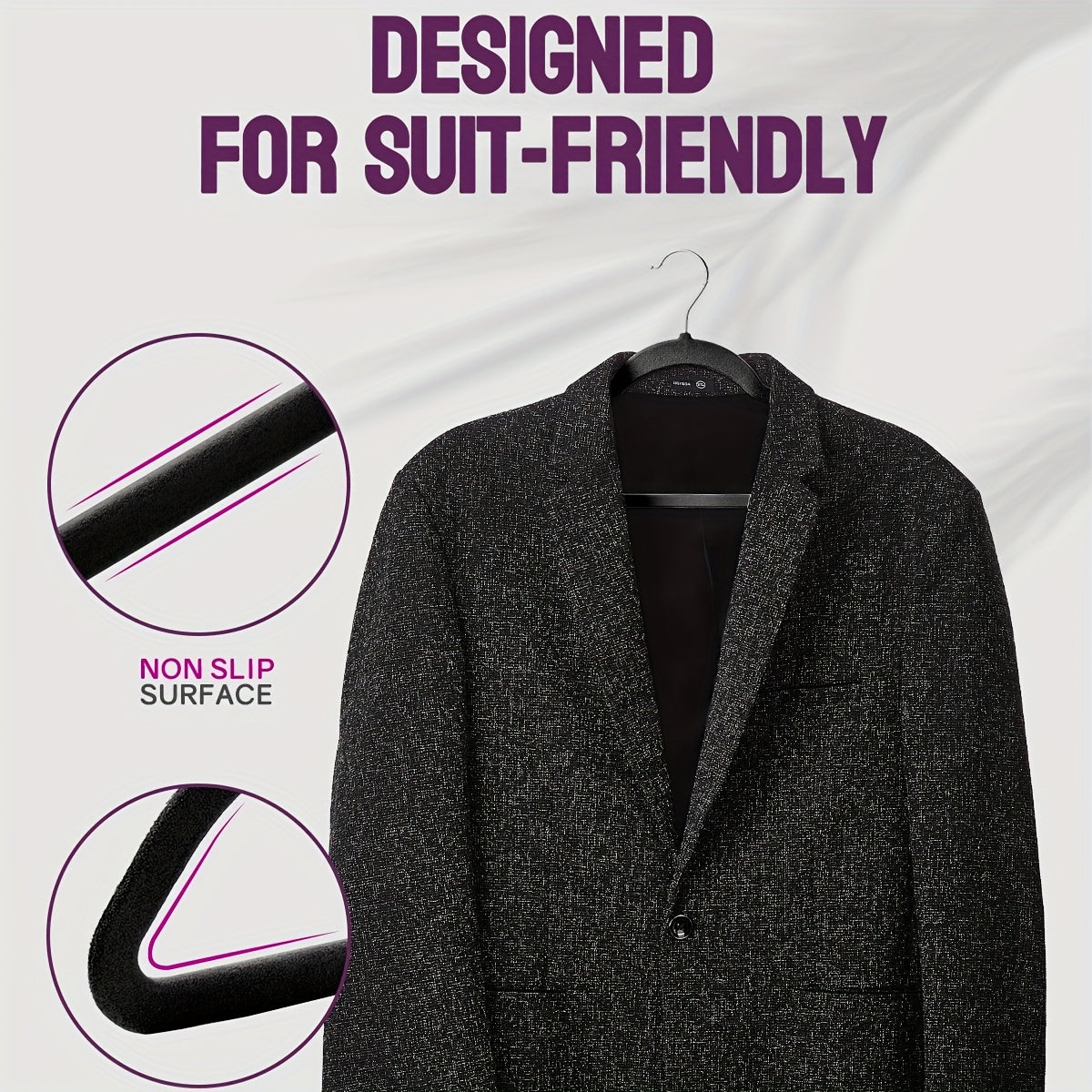 Non-Slip Heavy Duty Velvet Hangers