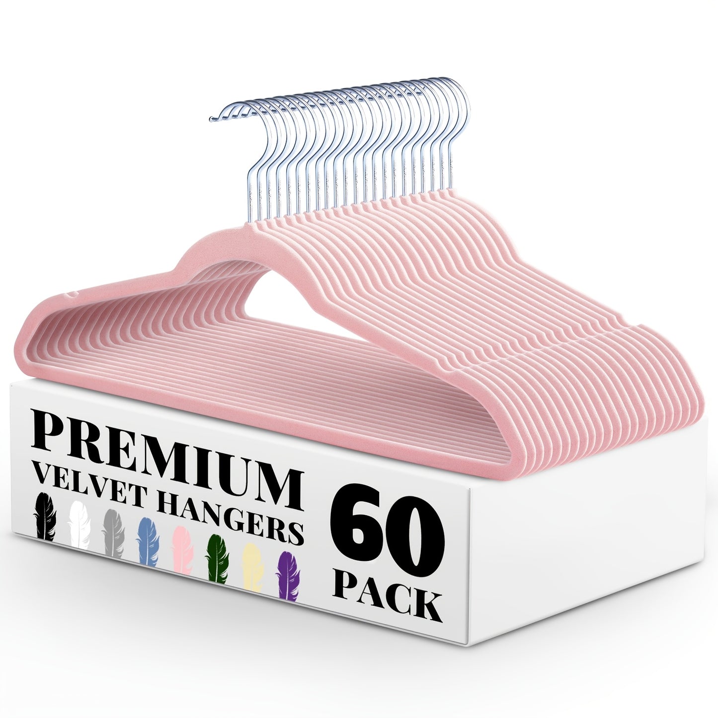 Non-Slip Heavy Duty Velvet Hangers