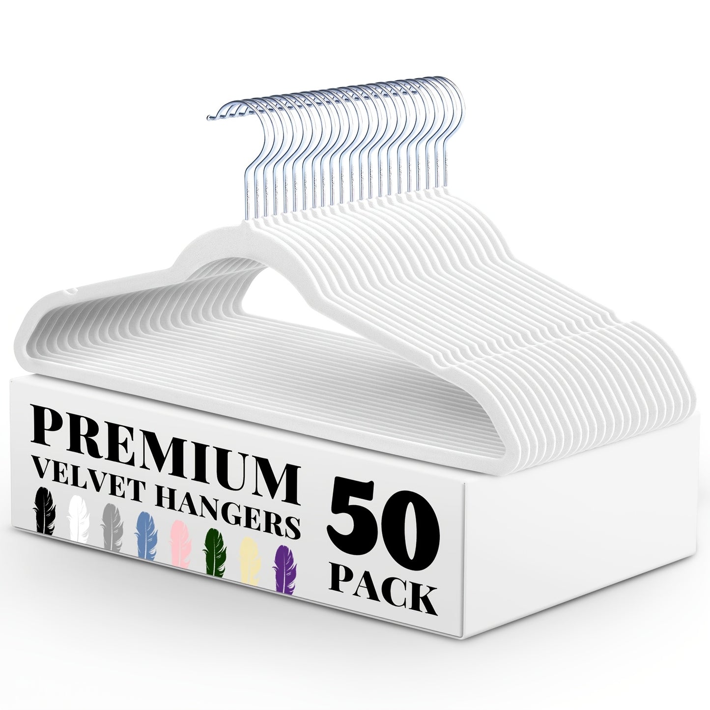 Non-Slip Heavy Duty Velvet Hangers