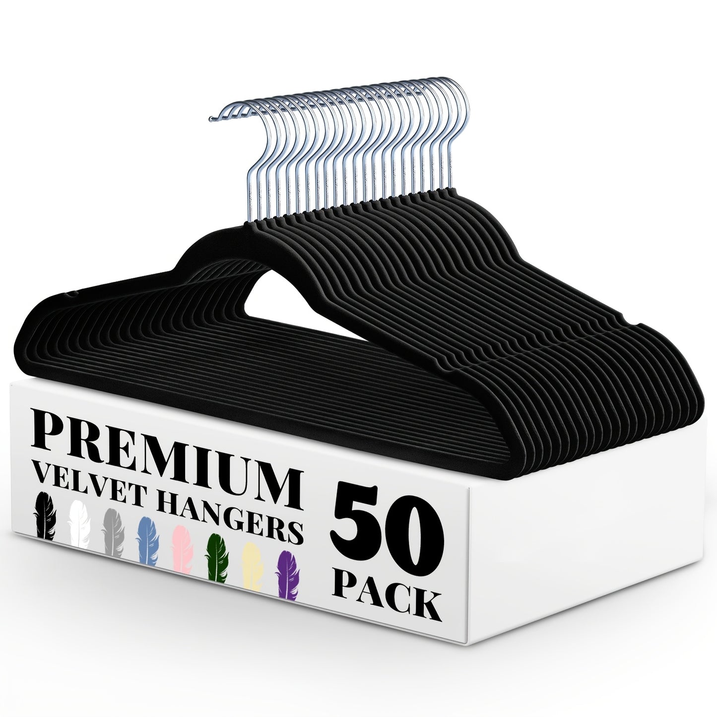 Non-Slip Heavy Duty Velvet Hangers