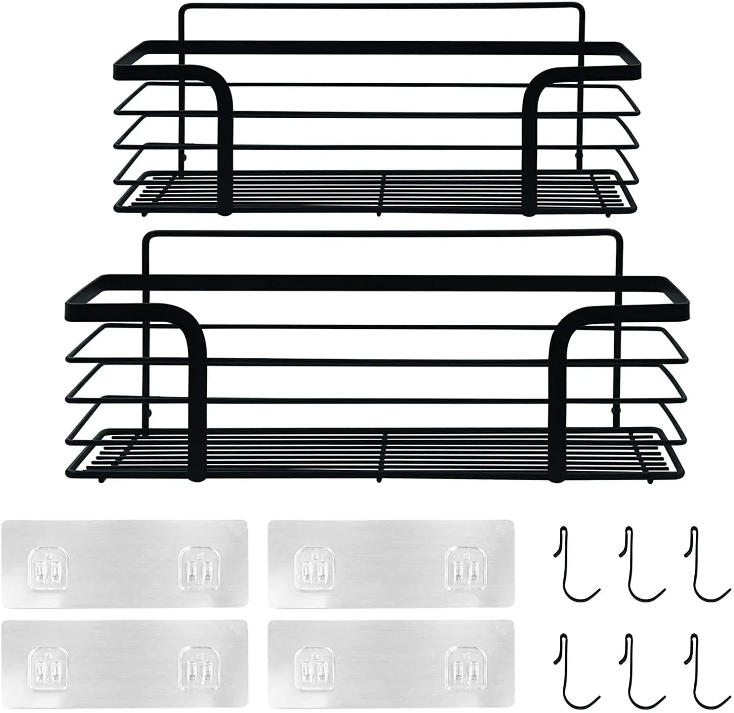 Adhesive Multi-Purpose Wall Basket