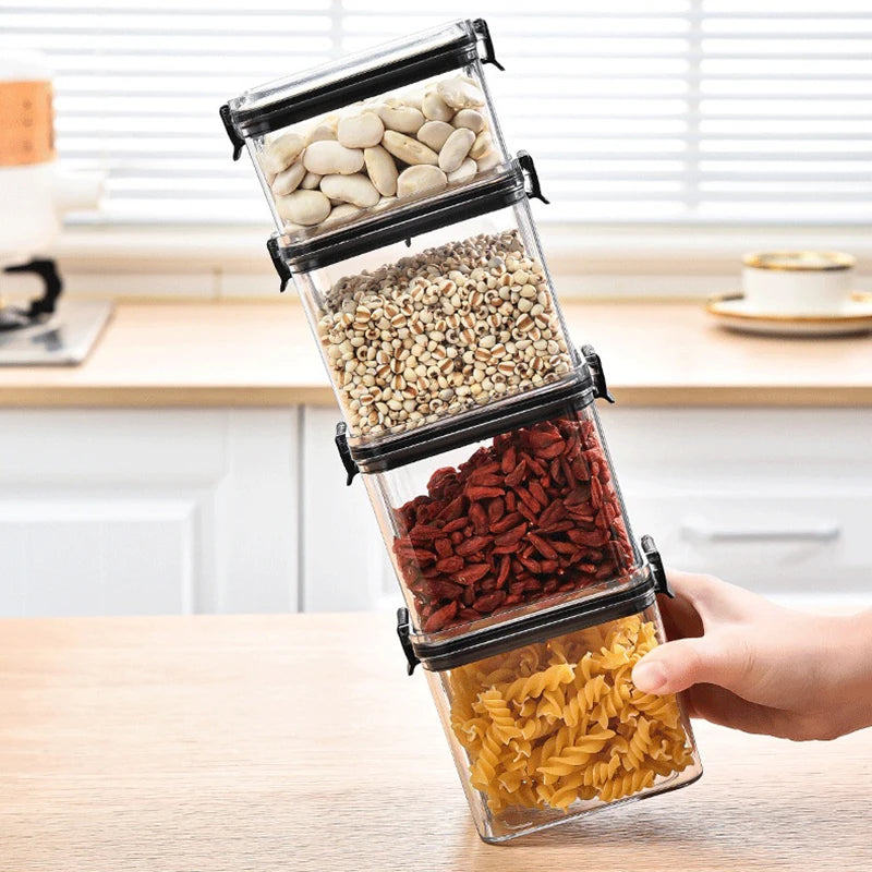 Sealed Kitchen Jar Organizers