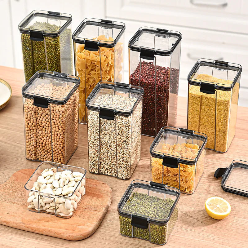 Sealed Kitchen Jar Organizers