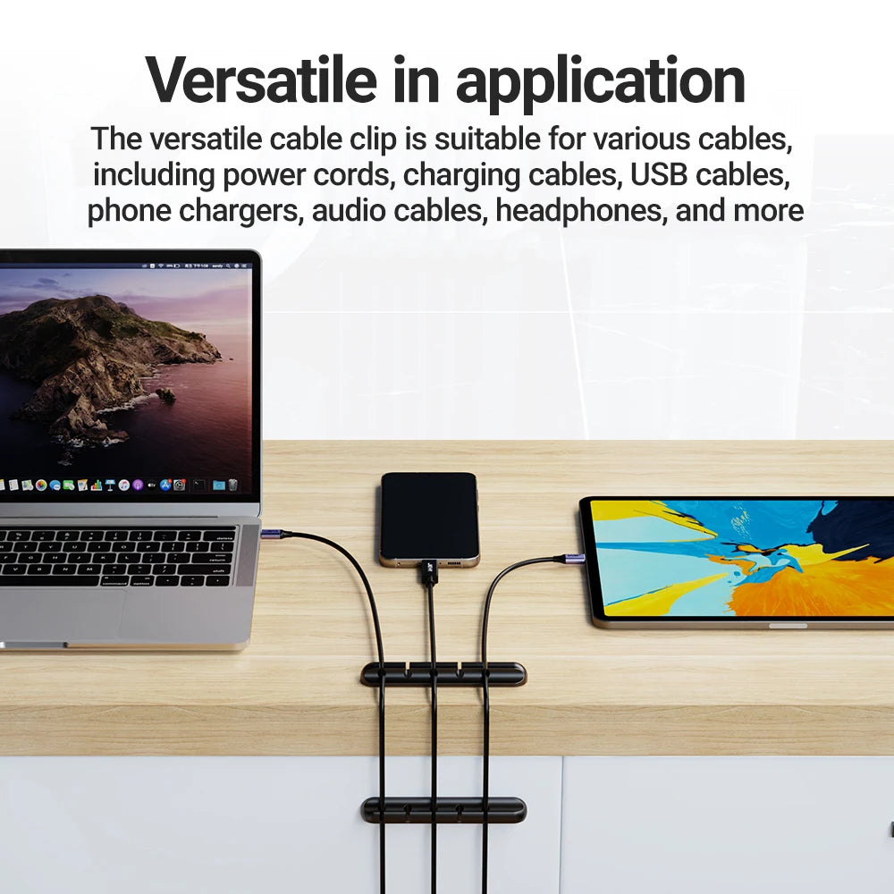 Adhesive Cable Holder Clips