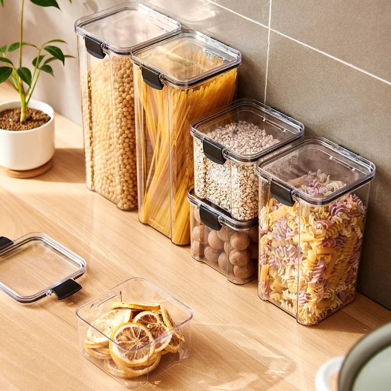 Sealed Kitchen Jar Organizers
