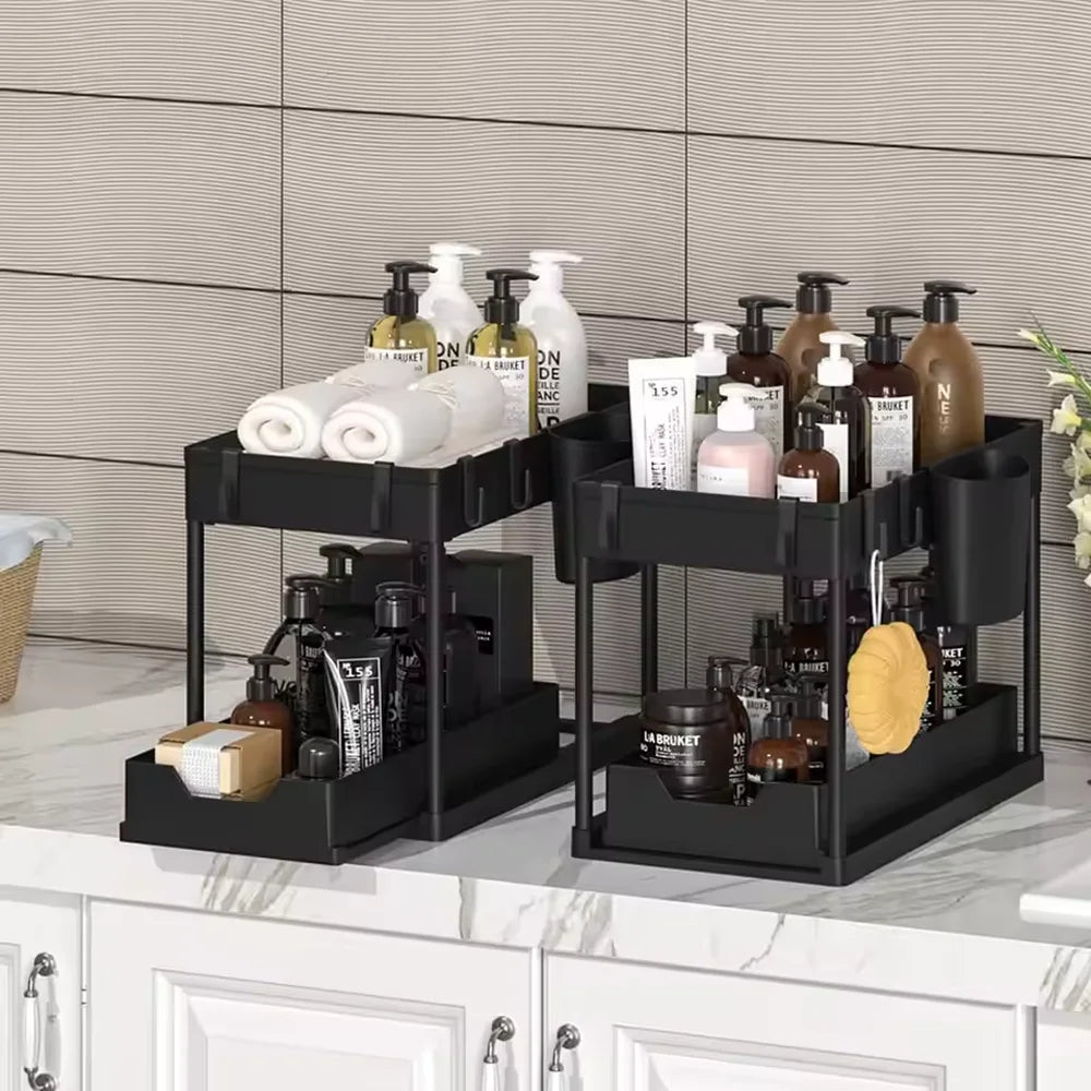 Under-Sink Pull-Out Storage Organizer
