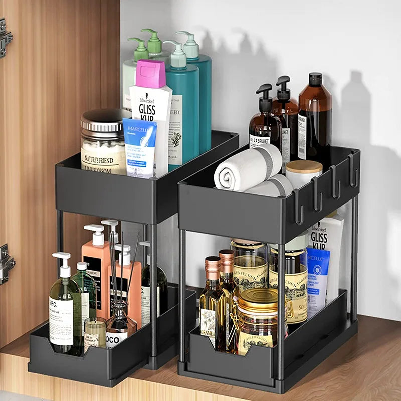 Under-Sink Pull-Out Storage Organizer