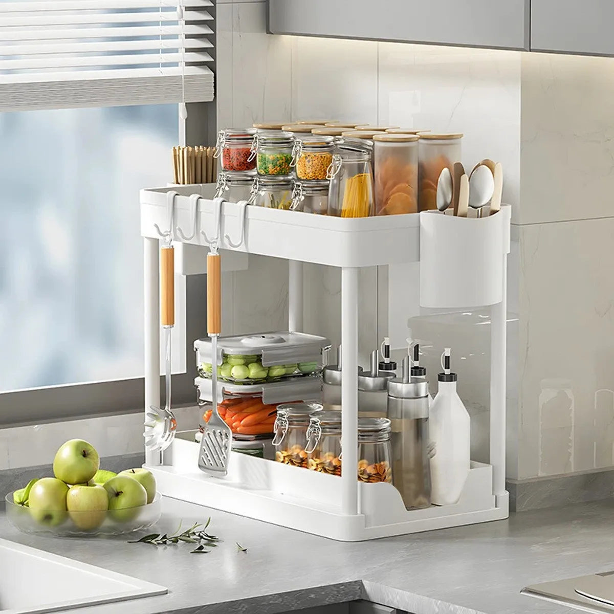 Under-Sink Pull-Out Storage Organizer