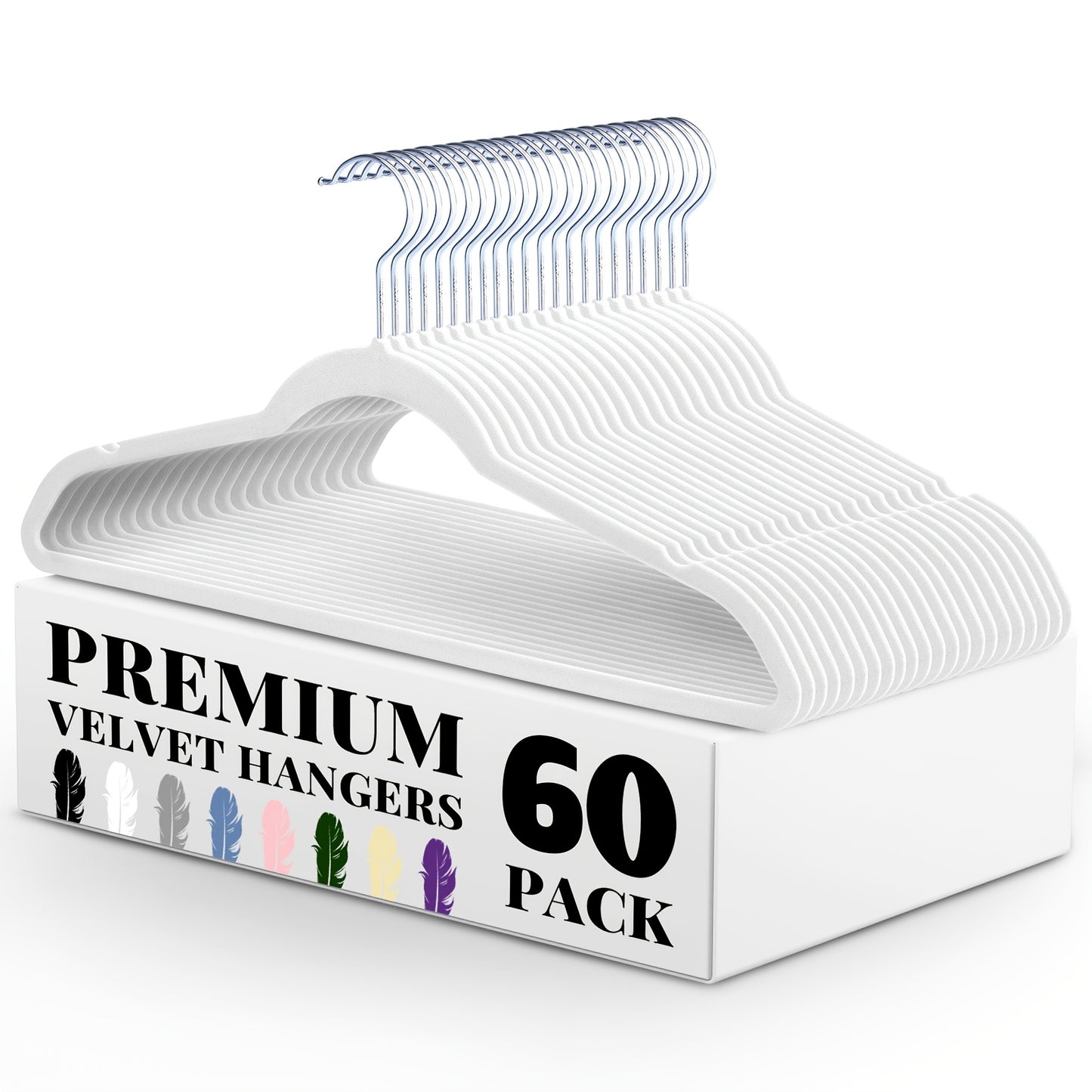 Non-Slip Heavy Duty Velvet Hangers