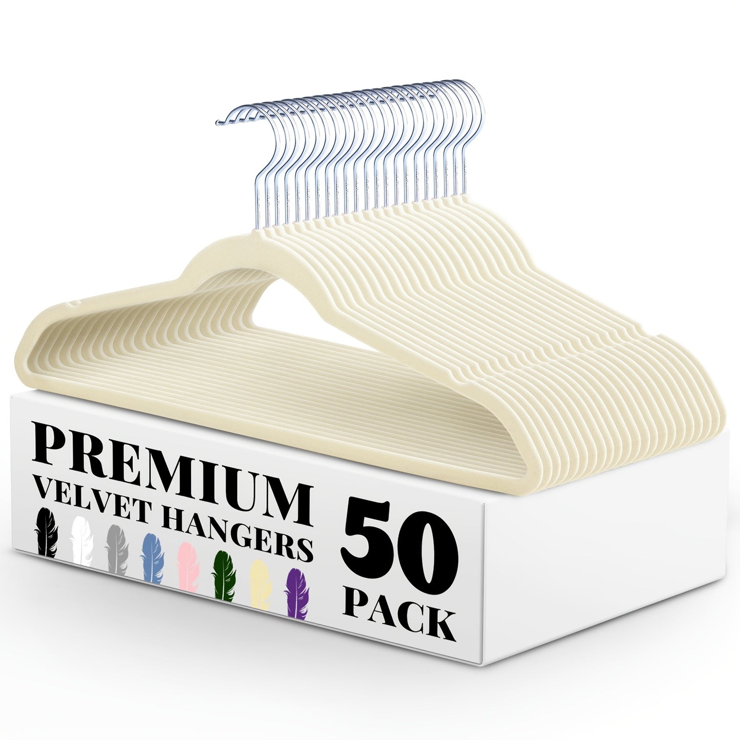 Non-Slip Heavy Duty Velvet Hangers