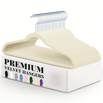 Non-Slip Heavy Duty Velvet Hangers