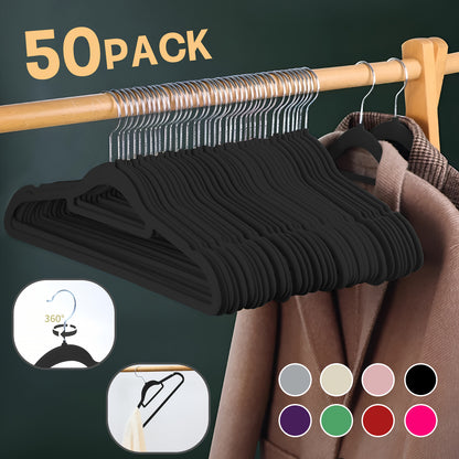 Heavy-Duty Velvet Hangers