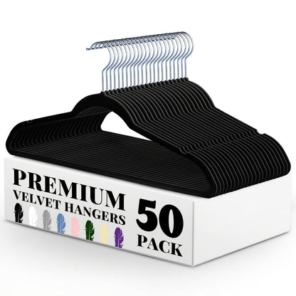 Non-Slip Heavy Duty Velvet Hangers