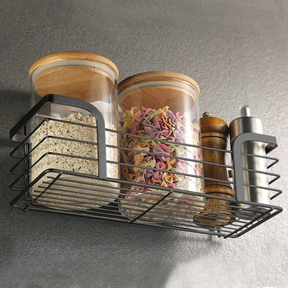 Adhesive Multi-Purpose Wall Basket