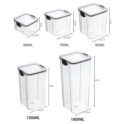 Sealed Kitchen Jar Organizers