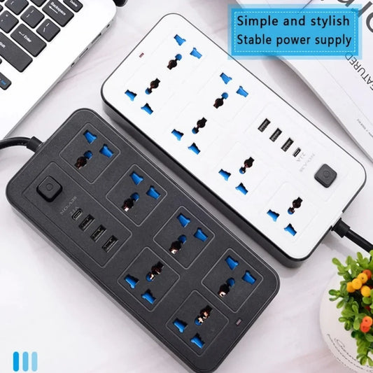 Universal Power Strip Type C USB Port