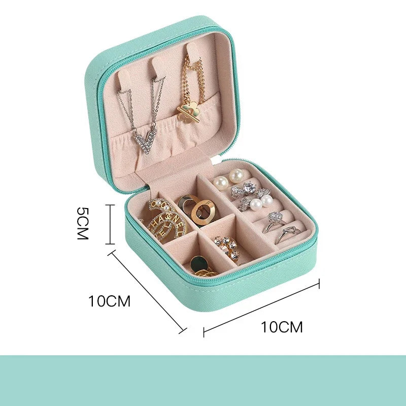 Portable Mini Jewelry Case