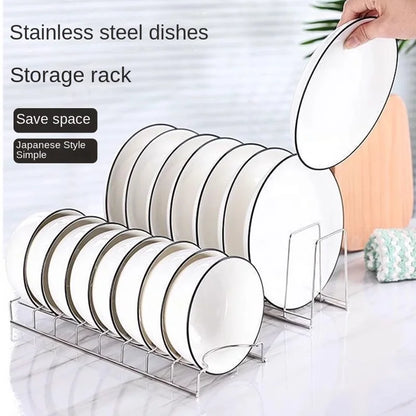 Stainless Steel Dish Draining Storage Rack