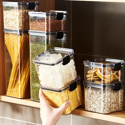 Sealed Kitchen Jar Organizers