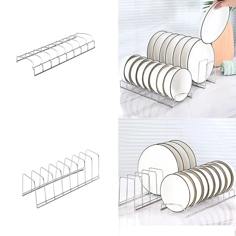 Stainless Steel Dish Draining Storage Rack