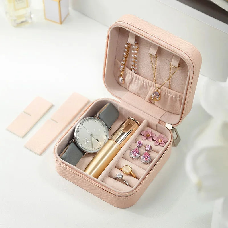 Portable Mini Jewelry Case