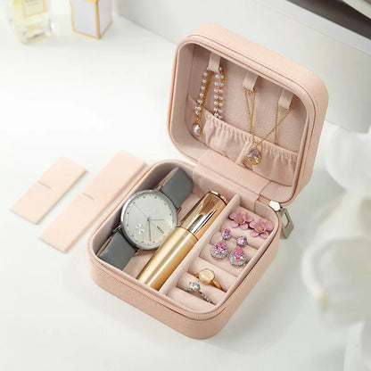 Portable Mini Jewelry Case