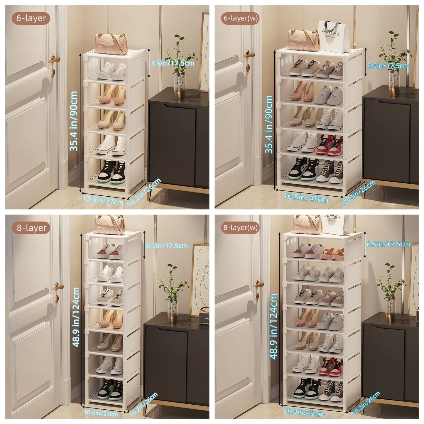 Multi-Tier Shoe Storage Rack