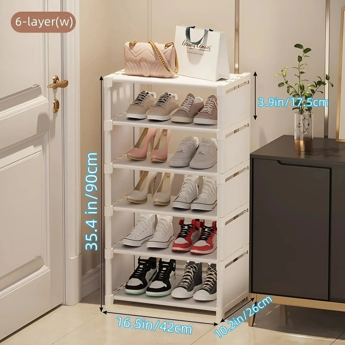 Multi-Tier Shoe Storage Rack