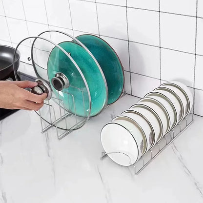 Stainless Steel Dish Draining Storage Rack