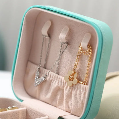 Portable Mini Jewelry Case