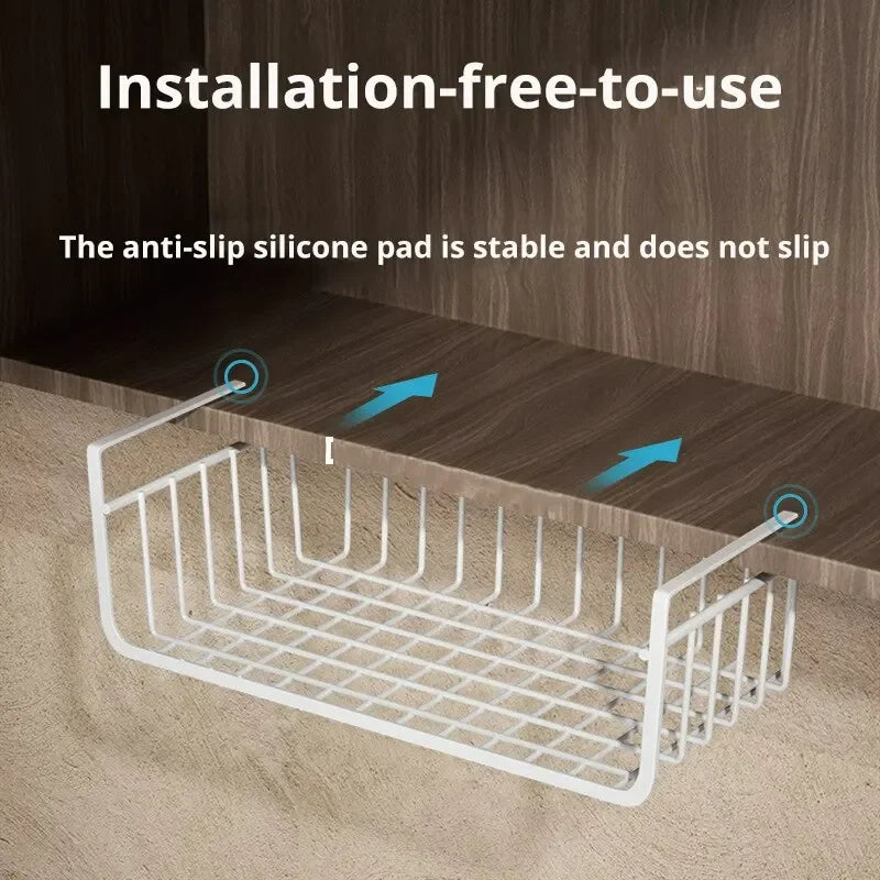 Hanging Iron Net Basket