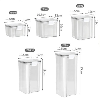 Sealed Kitchen Jar Organizers