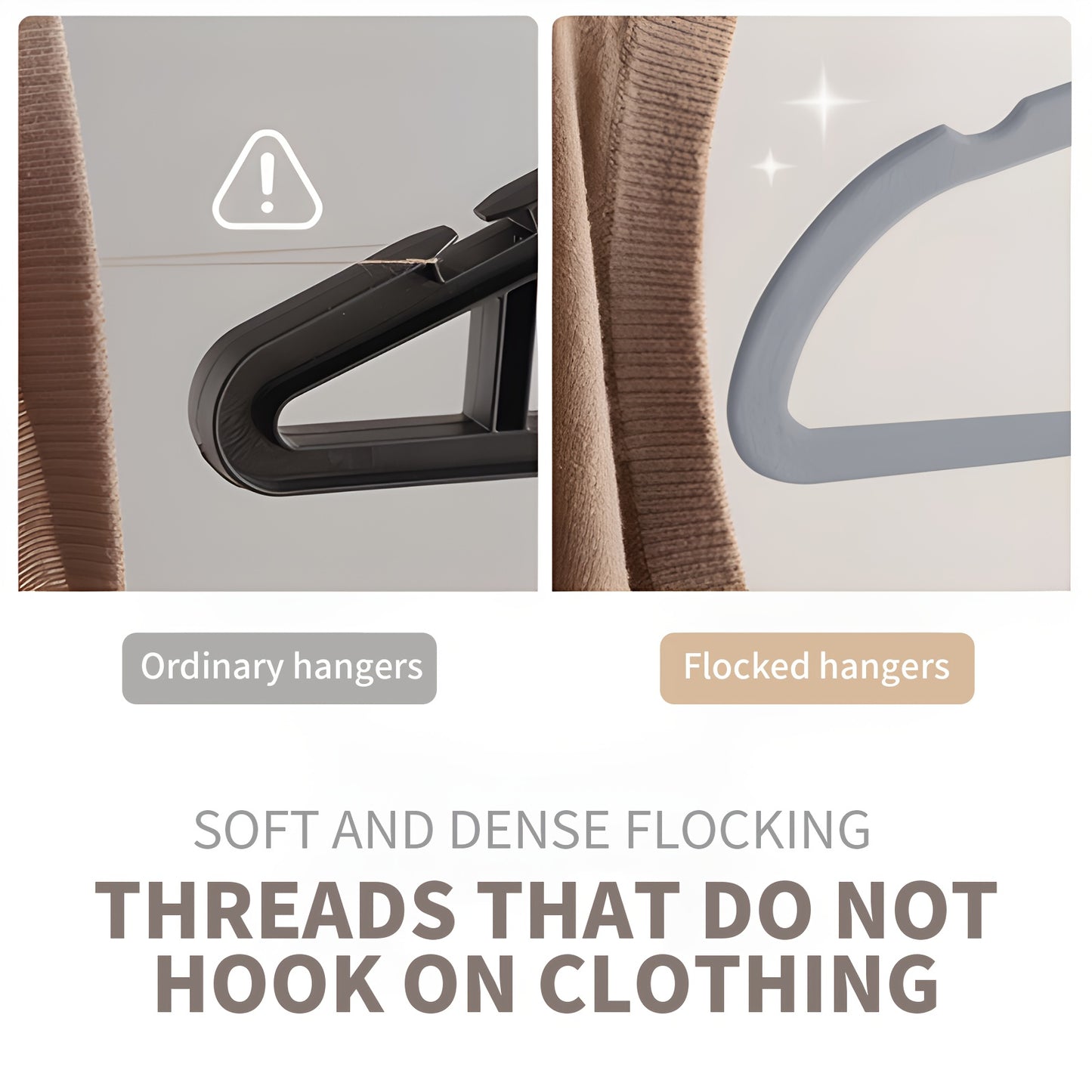 Heavy-Duty Velvet Hangers