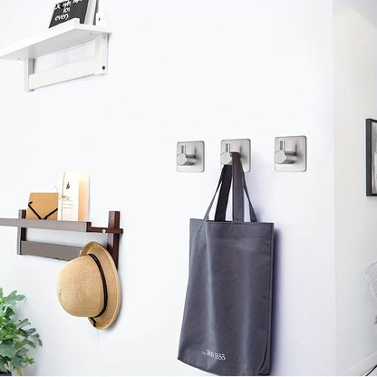 Adhesive Heavy-Duty Wall Hooks