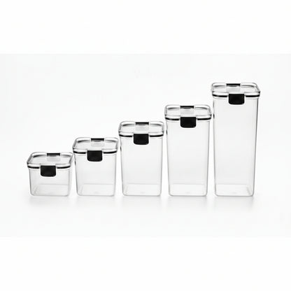 Airtight Kitchen Jars 5-Set